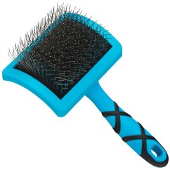 Groom Professional Slicker Firm Large - profilovaný kartáč na pudly s dlouhými hroty, tvrdý, velký