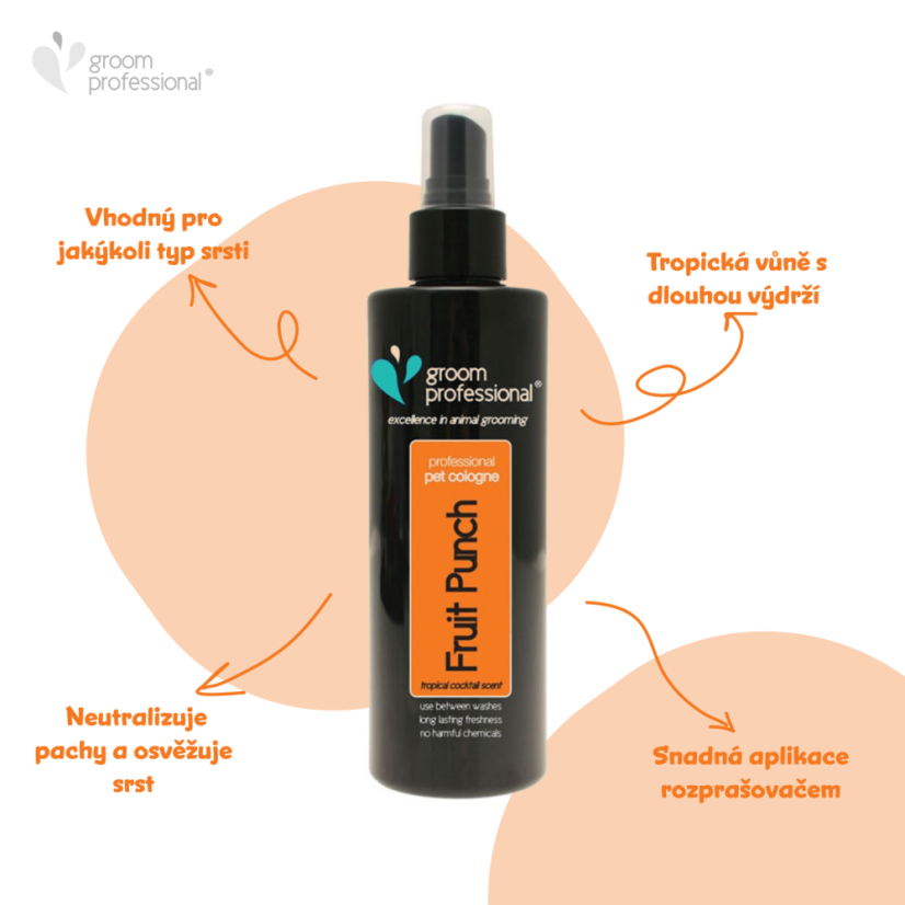 Groom Professional Fruit Punch- toaletní voda s vůní pro psy - Objem: 100ml