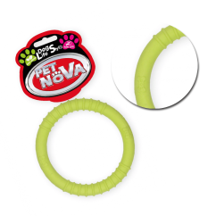 Pet Nova Ringo z  gumy zelená 9,5cm