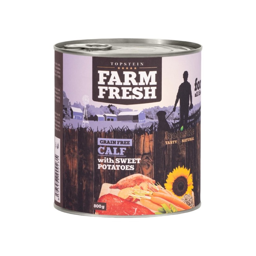 Farm Fresh Calf with Sweet Potatoes - Váha: 400g