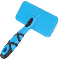 Groom Professional Flat Slicker Brushes Medium - plochý a měkký kartáč na pudly, střední