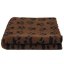 Blovi DryBed VetBed A - protiskluzový pelíšek hnědá/černá - 50x25cm - Velikost: 50x25cm