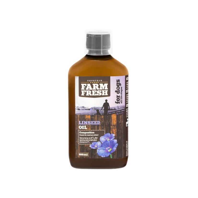Farm Fresh Linseed Oil - Objem: 200ml