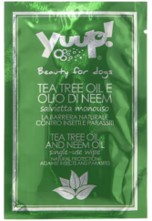 Yuup! Vlhčený TEA TREE A NEEM OIL ubrousek 1ks