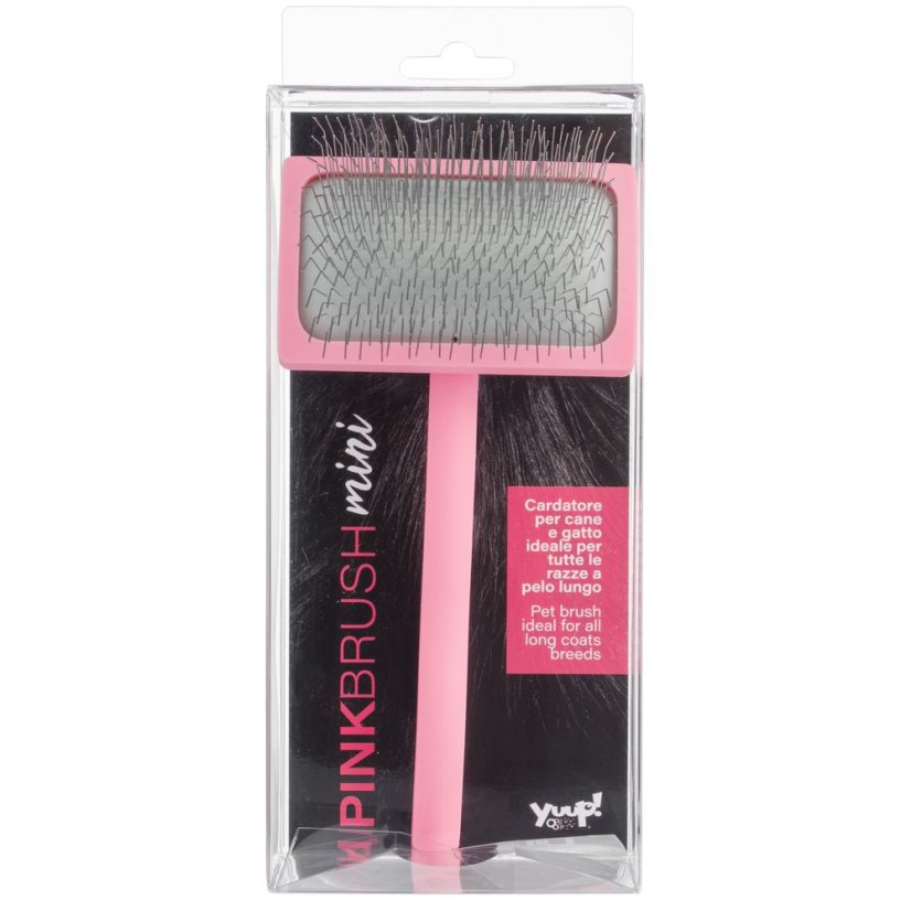 Yuup! PINK MINI Profesionální drátkový kartáč