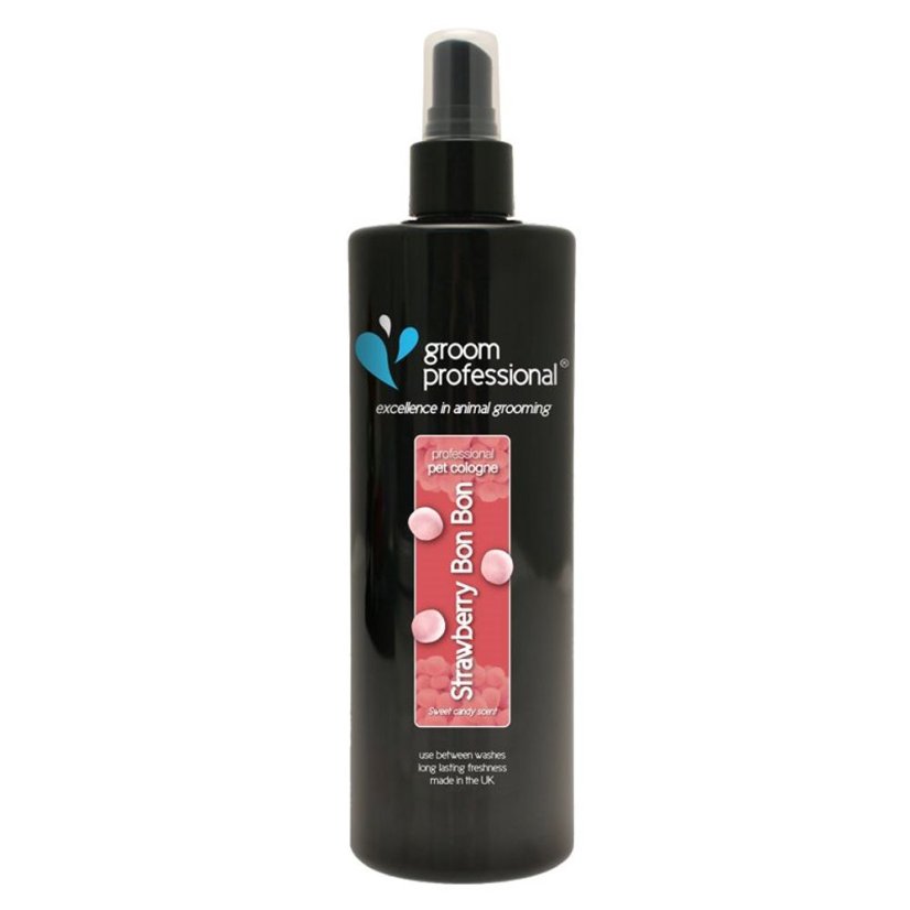 Groom Professional Strawberry Bon Bon Cologne - Parfémová voda pro psy s vůní jahodových bonbonů - Objem: 500ml