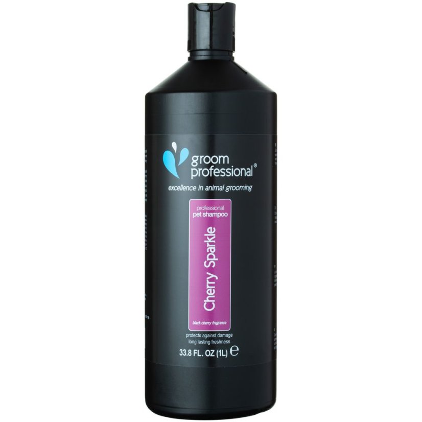 Groom Professional Cherry Sparkle  - třešňový šampon - Objem: 1l