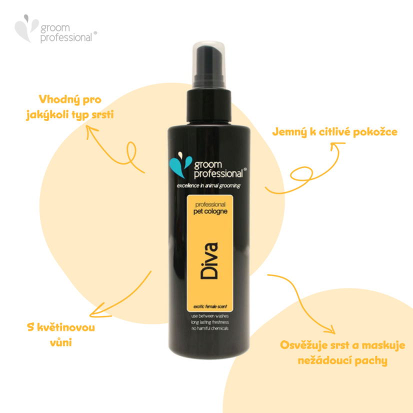 Groom Professional Diva  - toaletní voda s vůní - Objem: 100ml