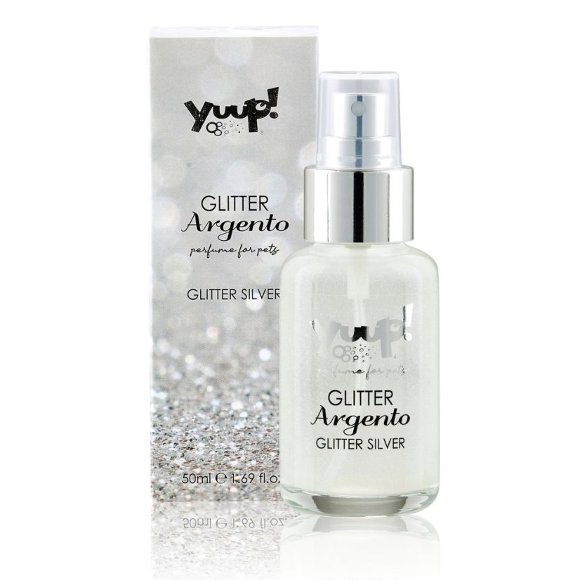Yuup! Parfém se stříbrnými třpytkami - Objem: 50ml