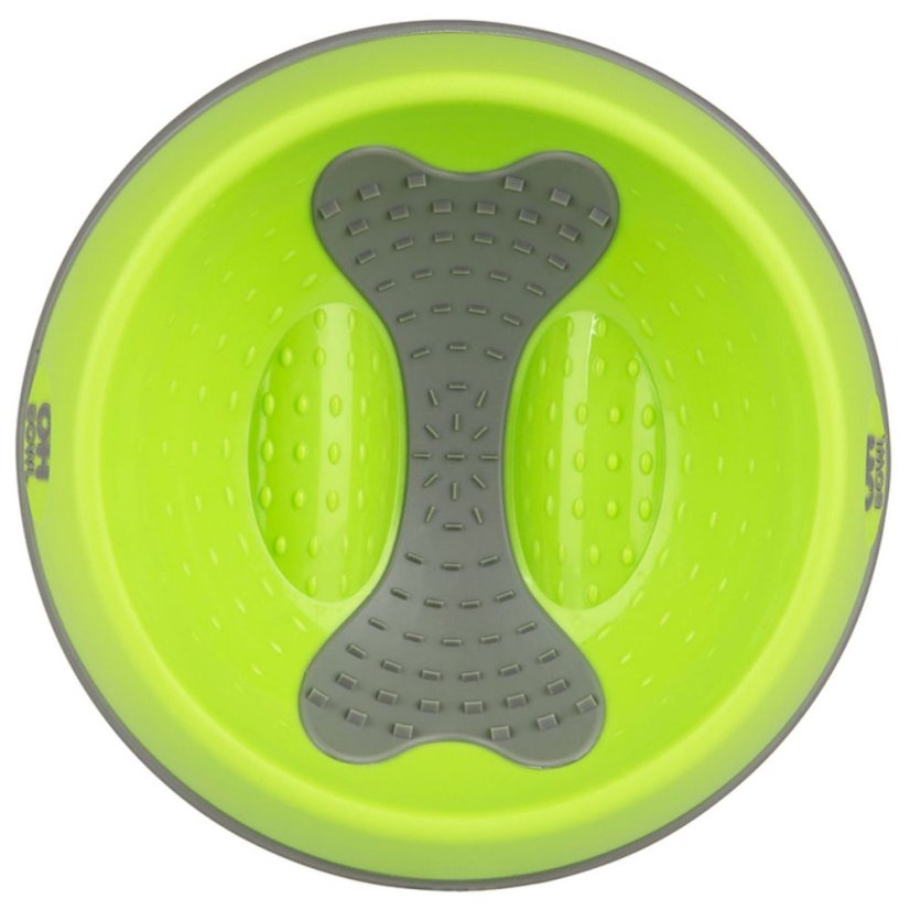 OH Bowl Medium 500ml - miska pro střední a velké psy na podporu ústní hygieny - zelená - Barva: Oranžová 
