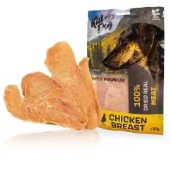 KIDDOG SUPER PREMIUM 100% kuřecí prsa, tenké plátky 50 g