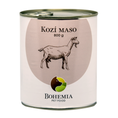 BOHEMIA Kozí maso ve vlastní šťávě 800 g