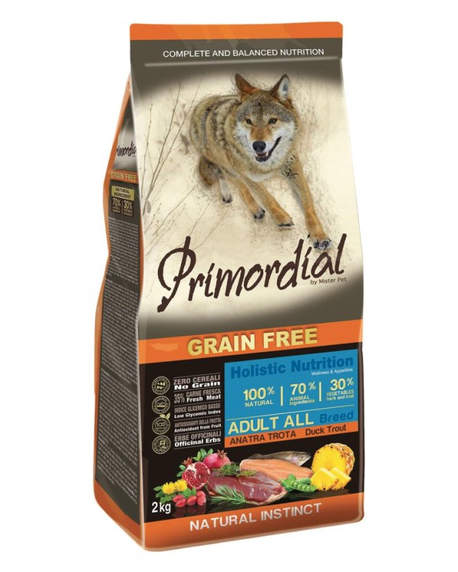 Primordial Adult Trout & Duck - Váha: 2kg